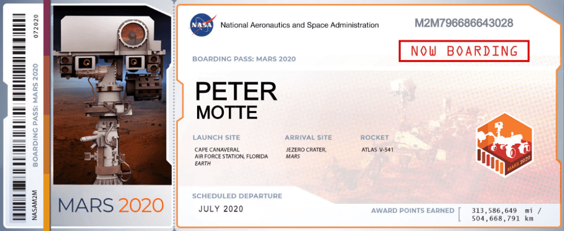BoardingPass_MyNameOnMars_Mars2020